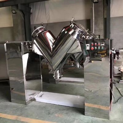 Type malaxeur de assaisonnement de SUS304 V de granules de mélangeur de poudre