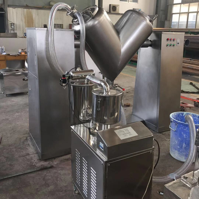 0.75KW au type machine pharmaceutique de 11KW V de mélangeur de poudre de mélangeur