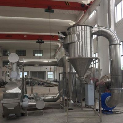 Qualité  Herbal Medicine Vibratory Fluidized Bed Dryer Lotus Root Powder Yeast Dryer Machine usine