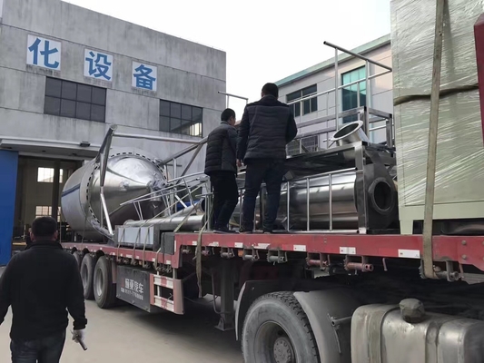 Dessiccateur de jet centrifuge adapté aux besoins du client d'acier inoxydable pour le catalyseur d'extrait de café