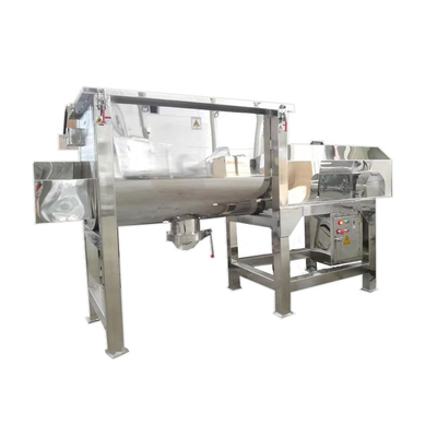 malaxeur du mélangeur 3200kg de vis de ruban en spirale industriel horizontal de lame