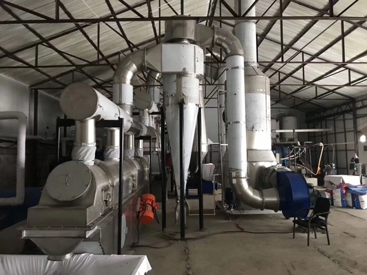vis rotatoire de dessiccateur instantané de l'acier inoxydable 25-60kg/H alimentant la machine de séchage industrielle