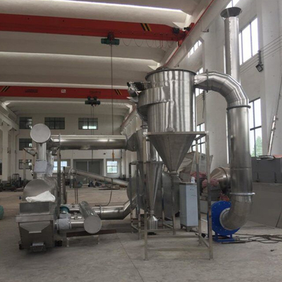 Chapelure d'acier inoxydable vibrant le dessiccateur à lit fluidisé dans l'industrie alimentaire