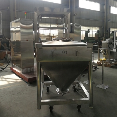 304 charge de mélange de la machine 500kg de mélangeur de poudre de l'acier inoxydable 316L