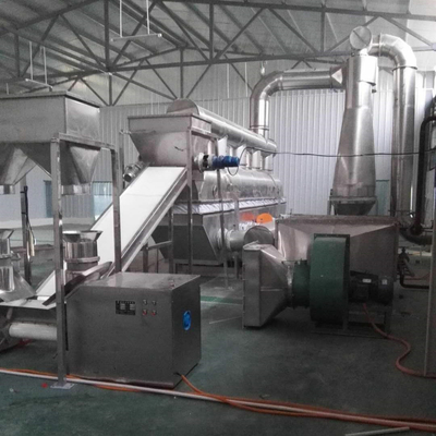 machine de séchage d'engrais de la machine 2.2*2KW de séchage de lit fluidisé par 150-180kg/H
