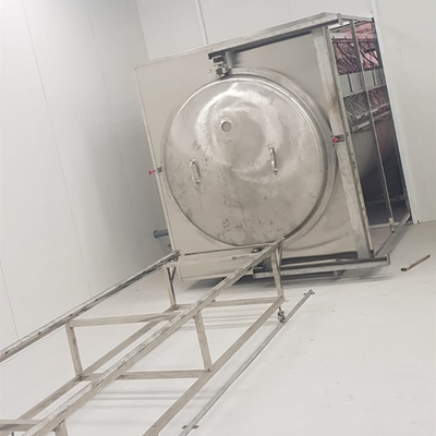 Dessiccateur 9.6kg/H de vide de micro-onde de WKS au déshydrateur de traitement des denrées alimentaires des produits alimentaires 12kg/H