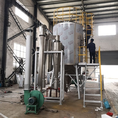 Dessiccateur de jet centrifuge à grande vitesse d'acier inoxydable de produit chimique de dessiccateur de jet de granule d'amidon
