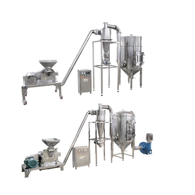 Pulverizer 304 pharmaceutique d'acier inoxydable de machine de meulage de broyeur à marteaux de produits chimiques