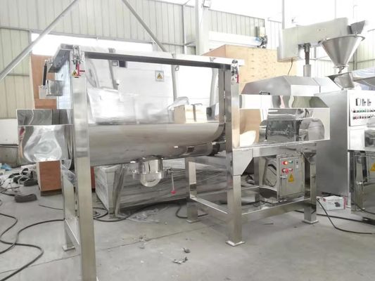 mélangeur de ruban de l'acier inoxydable 22kw multifonctionnel pour le liquide chimique de poudre