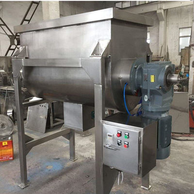 mélangeur de ruban de l'acier inoxydable 22kw multifonctionnel pour le liquide chimique de poudre