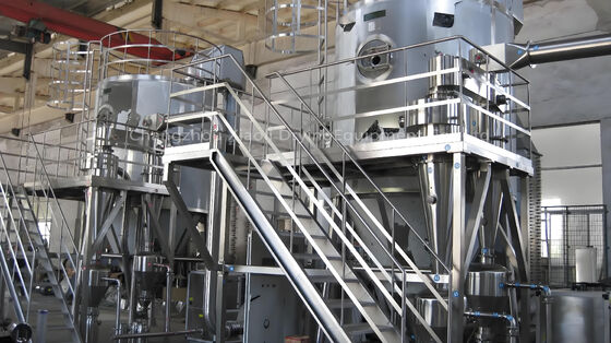 Dessiccateur centrifuge à grande vitesse continu de jet de série de LPG pour la production de poudre