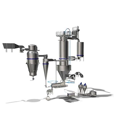 Dessiccateur de pulvérisation de pulvérisation de pression économiseuse d'énergie industrielle pour la production de granules sphériques