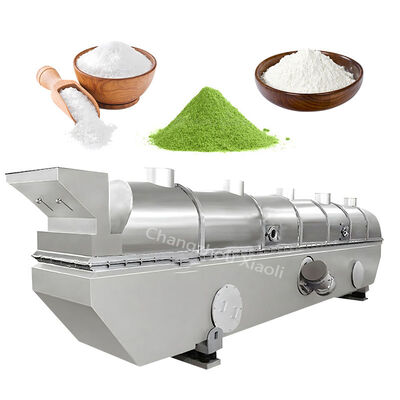 Dessiccateur vibrant inoxydable de lit fluidisé pour les matériaux granulaires fragiles et irréguliers