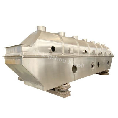 Dessiccateur vibrant inoxydable de lit fluidisé pour les matériaux granulaires fragiles et irréguliers