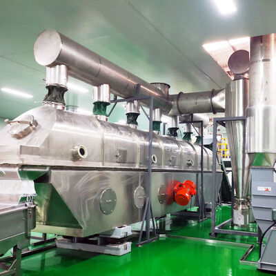 Dessiccateur vibrant de lit fluidisé de rendement élevé avec la conception économiseuse d'énergie de 30-60%