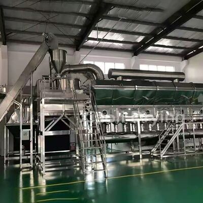 Sécheur à lit fluidisé à air chaud pour granulés pharmaceutiques