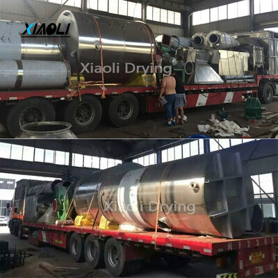 Dessiccateur industriel de plat de série de PLG pour des engrais et des pesticides de produits chimiques