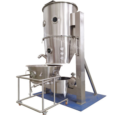FG-120 Sécheuse à lit de liquide verticale Équipement de machine pour séchage chimique des herbes en poudre en granules