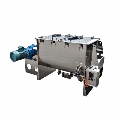 Mélangeur à ruban horizontal pour poudre détergente 500L 200-300kg Mélangeur par lot