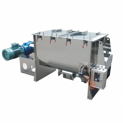 Machine à mélanger le ruban de grande capacité 8000L en acier inoxydable 3200-4800kg poudre