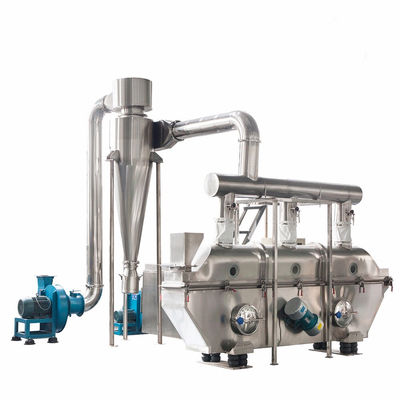 Dessiccateur à lit fluidisé vibrant entièrement inclus en acier inoxydable pour Food Pharma