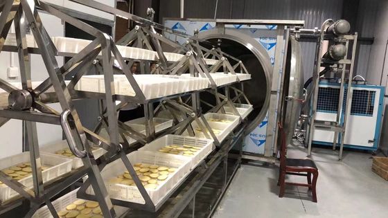 380V machine de séchage de basse température du dessiccateur 48KW de vide de micro-onde de PLC HMI