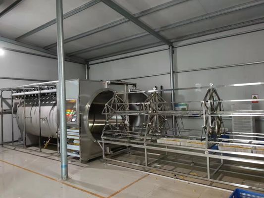 380V machine de séchage de basse température du dessiccateur 48KW de vide de micro-onde de PLC HMI