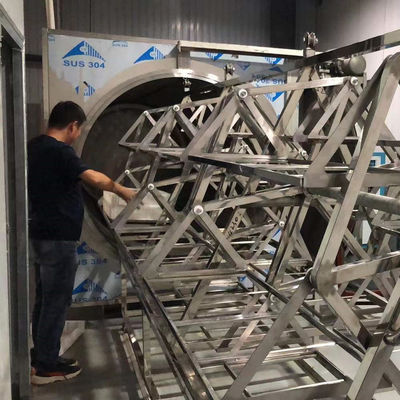 dessiccateur Tray Drying Oven industriel de vide de micro-onde du fruit 2450MHz tropical