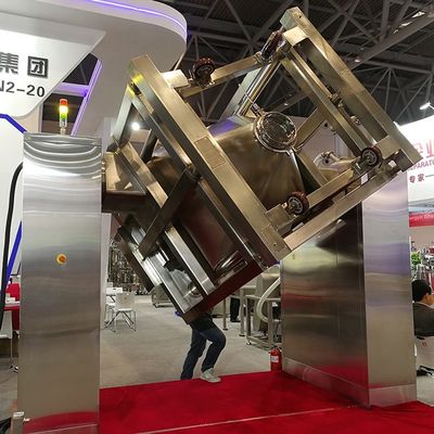 Malaxeur chimique aseptique de granule de poudre de mélangeur de cône carré pharmaceutique