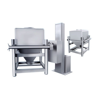 malaxeur de trémie fixe d'ascenseur de vis de mélangeur de poubelle de la nourriture IBC de 3-10rpm NTC