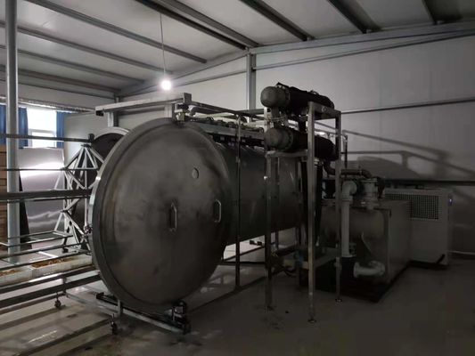 Dessiccateur 9.6kg/H de vide de micro-onde de WKS au déshydrateur de traitement des denrées alimentaires des produits alimentaires 12kg/H