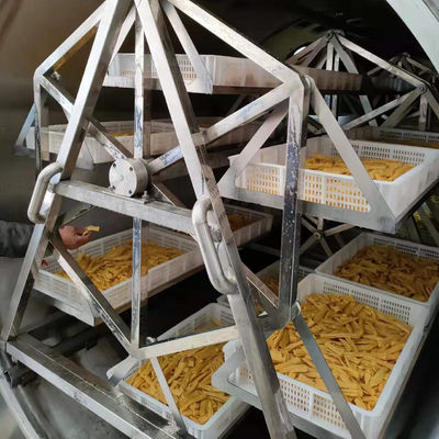 Étuve de micro-onde de vide de dessiccateur de fruits et légumes de refroidissement à l'air 9KW