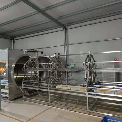 déshydrateur pharmaceutique de four de séchage de machine de dessiccateur de vide de la micro-onde 200-300kg/H