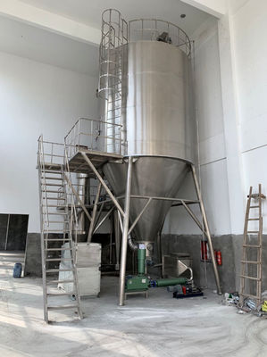 L'arséniate de calcium par atomisation le dessiccateur centrifuge d'air d'acier au carbone de tour de séchage