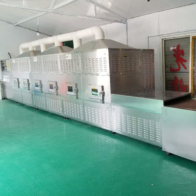 Machine de séchage industrielle de stérilisateur à micro-ondes de dessiccateur continu de tunnel de ceinture de 1000mm