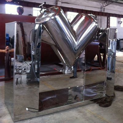 304 type mélangeur pharmaceutique chimique de l'acier inoxydable V de poudre de mélangeur