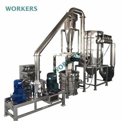broyeur commerciale extrafine Hammer Mill Pulverizer d'épice de machine de meulage 46kW