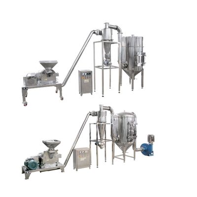 Pulverizer 304 pharmaceutique d'acier inoxydable de machine de meulage de broyeur à marteaux de produits chimiques
